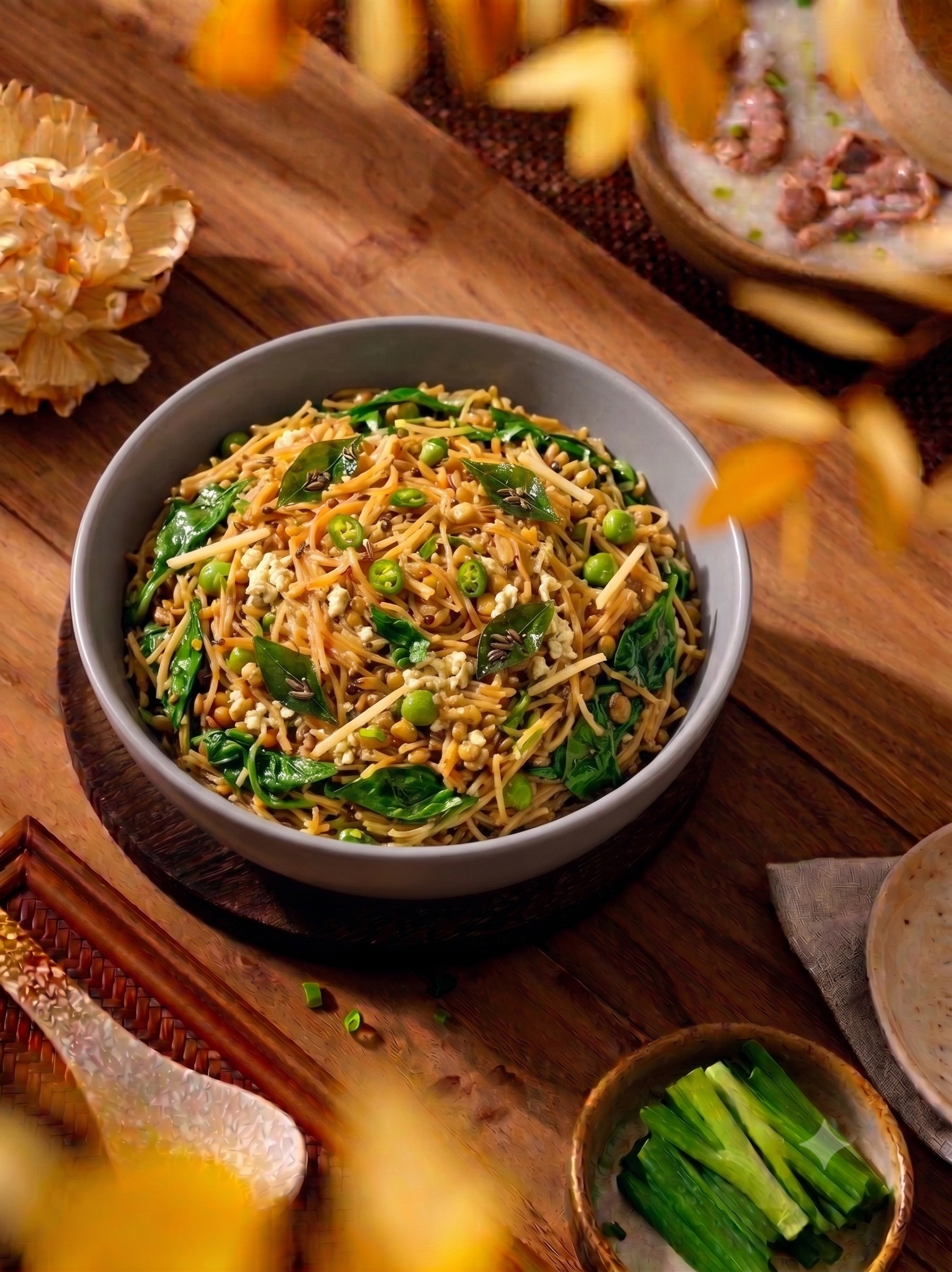 Aallya Shredded Paneer Horsegram (Kollu) Vermicelli Khichdi