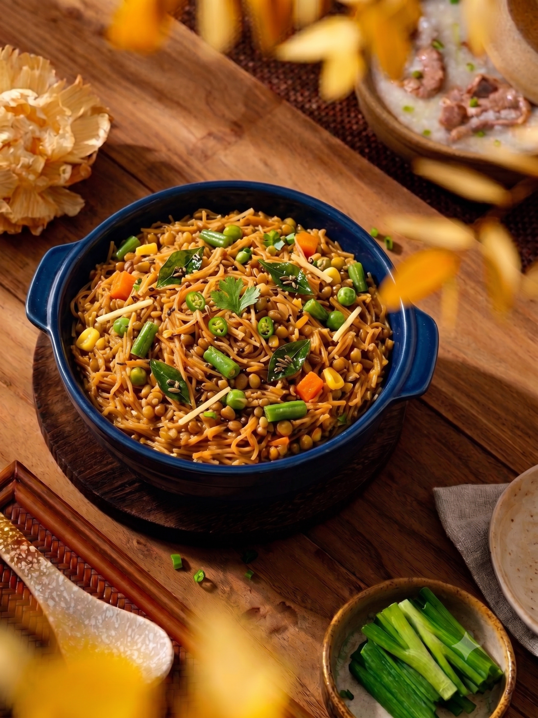 Aallya Vegetable Horsegram (Kollu) Vermicelli Khichdi
